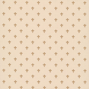 Madder Rose MAS11318-E Cream Fleur De Lis by Maywood Studio