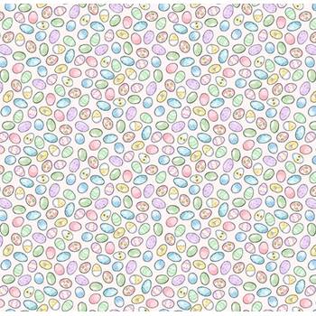 A Hundred Acre Spring 9599-25 Pink/Multi Easter Eggs by W.A. Dodge for Studio E Fabrics