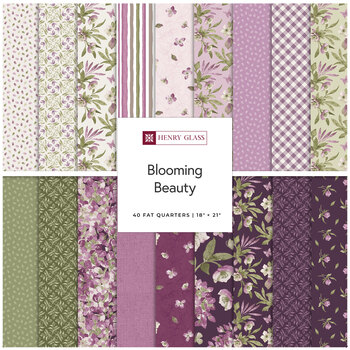 Blooming Beauty  Fat Quarter Bundle by Colee Rae for Henry Glass Fabrics