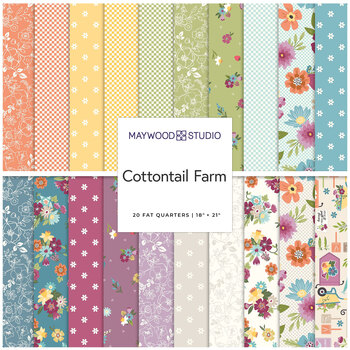 Cottontail Farm  Fat Quarter Bundle by Kimberbell for Maywood Studio