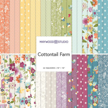 Cottontail Farm  10" Squares by Kimberbell for Maywood Studio