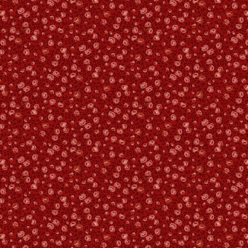 Ashby 3725-88 Red Rose Bud Calico by Lisa Debee Schiller for Henry Glass Fabrics