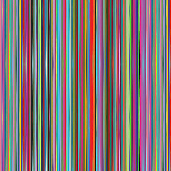Night Flight Y5065-55 Stripe Multi Color by Laurel Burch for Clothworks