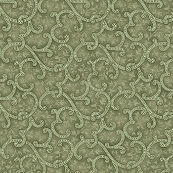 Winsome 17281-43 Vines Moss by Nancy Halvorsen for Benartex