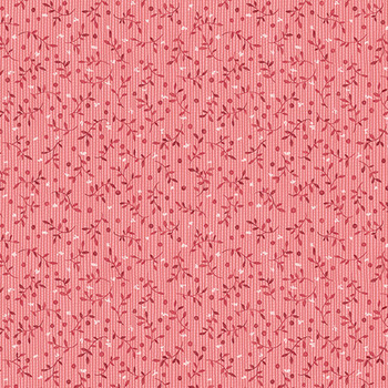Winsome 17284-20 Leafy Twigs Pink by Nancy Halvorsen for Benartex