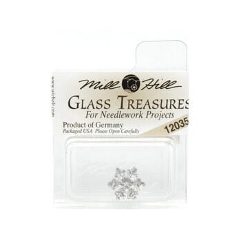 Mill Hill - 12035 Crystal Bright - Small Snowflake Bead