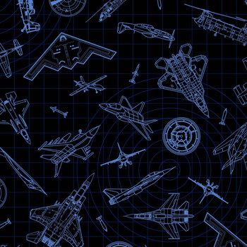 U.S. Air Force 2767-99 Black Radar by A.E. Nathan