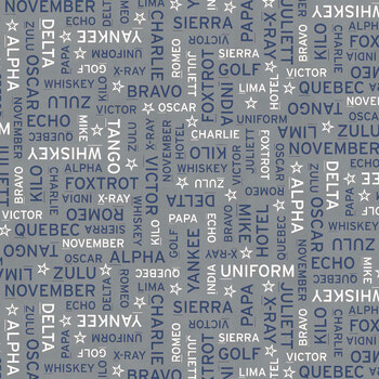 U.S. Air Force 2764-90 Metal Alphabet by A.E. Nathan