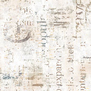 Just Sayin' 9522-14 Ecru by Chelsea DesignWorks for Studio E Fabrics