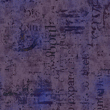 Just Sayin' 9522-55 Aubergine by Chelsea DesignWorks for Studio E Fabrics
