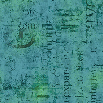 Just Sayin' 9522-69 Light Teal by Chelsea DesignWorks for Studio E Fabrics