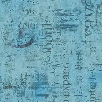Just Sayin' 9522-71 Cerulean by Chelsea DesignWorks for Studio E Fabrics