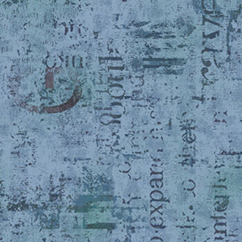 Just Sayin' 9522-77 Blue Yonder by Chelsea DesignWorks for Studio E Fabrics