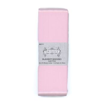 Sew-Ology Satin Blanket Binding - Light Pink