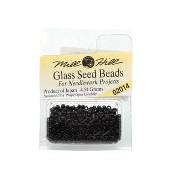 Mill Hill - Black 02014  - Glass Seed Beads
