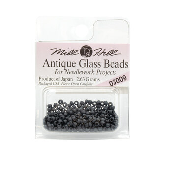 Mill Hill - Charcoal 03009 - Antique Glass Seed Beads
