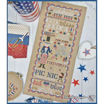 The Independence Day Cross Stitch Pattern