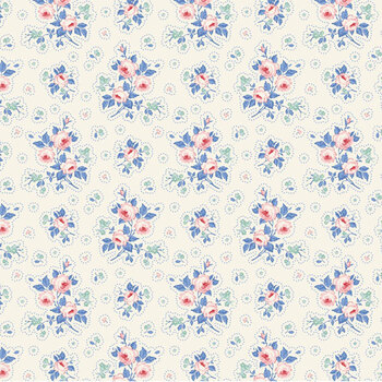 Something Blue TIL100669 First Kiss Cream by Tone Finnanger for Tilda