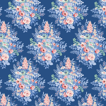 Something Blue TIL100675 Whimsyflower Night by Tone Finnanger for Tilda