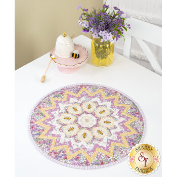  Point of View Kaleidoscope Folded Star Table Topper Kit - Sweet Honey Bee
