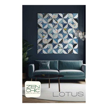 Zen Chic Lotus Quilt Pattern