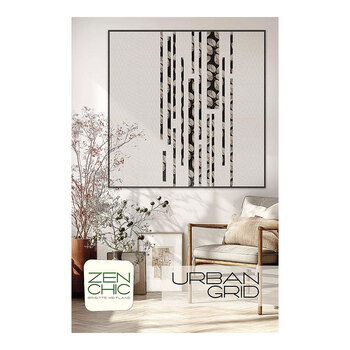 Zen Chic Urban Grid Quilt Pattern