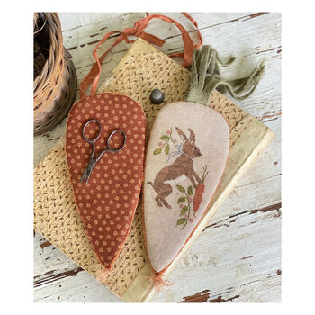 Velvet Carrot Needle Book Cross Stitch Pattern