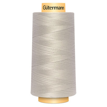 Gütermann 50wt Solid Cotton Thread 732371-618 Sandy Gray - 3000yd