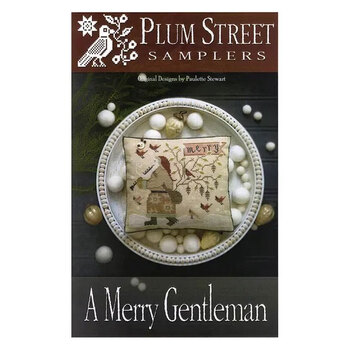 A Merry Gentleman Cross Stitch Pattern