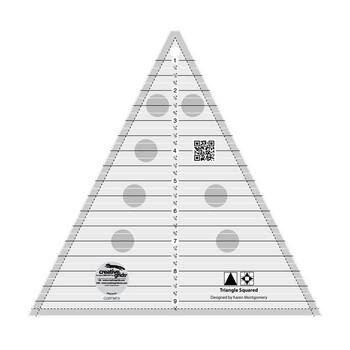 Creative Grids Triangle Squared Quilt Ruler