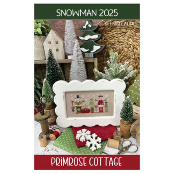 Snowman 2025 Cross Stitch Pattern