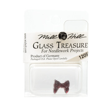 Mill Hill - Glass Treasures - Bow Red 12056