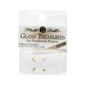 Mill Hill - Glass Treasures - Crystal Star Gold Tipped 12108