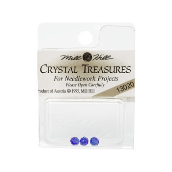 Mill Hill - Crystal Treasures - Round Sapphire AB 13020
