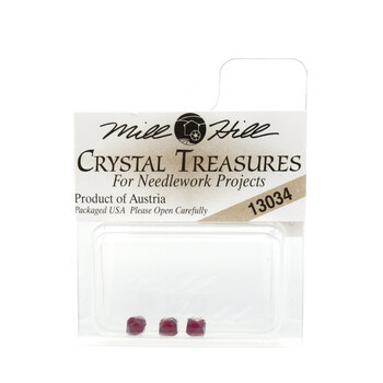 Mill Hill - Crystal Treasures - Rondele Siam 13034