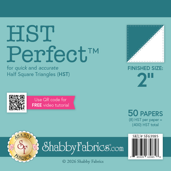 HST Perfect 2" Half Square Triangle Paper