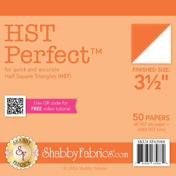 HST Perfect 3.5" Half Square Triangle Paper