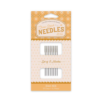 Lori Holt Cross Stitch Needles - Size 24 - 8ct