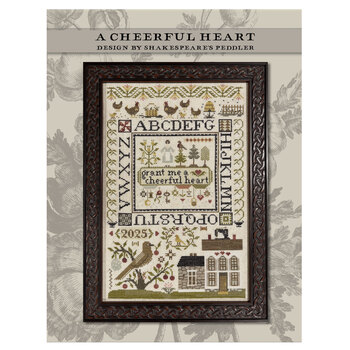 A Cheerful Heart Cross Stitch Pattern