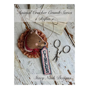 Animal Cracker Crumbs Series - Rufus Cross Stitch Pattern