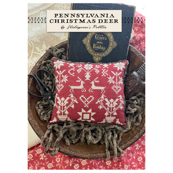 Pennsylvania Christmas Deer Cross Stitch Pattern