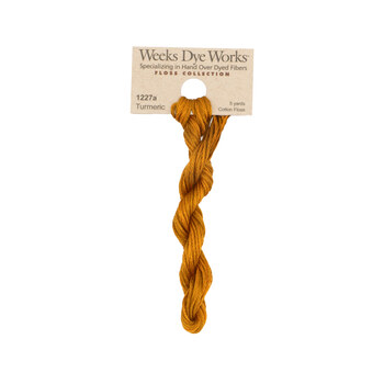 Weeks Dye Works 1227a Turmeric - 6 Strand Embroidery Floss