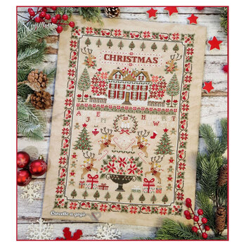 Christmas Sampler Cross Stitch Pattern