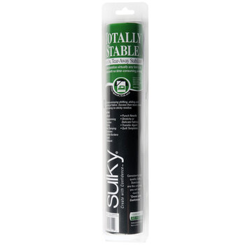 Totally Stable Iron-on Tear-Away Stabilizer White - 12" x 12yds by Sulky
