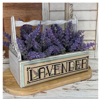Planter Box Cross Stitch Display - Unfinished Wood