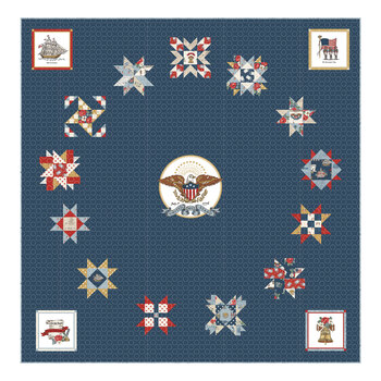 American Independence BOM Quilt Kit