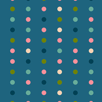 Corsage RS6064-17 Swatch Dots Teal by Ruby Star Society for Moda Fabrics