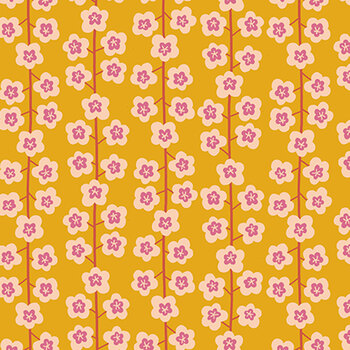 Corsage RS6061-11 Baby’s Breath Goldenrod by Ruby Star Society for Moda Fabrics