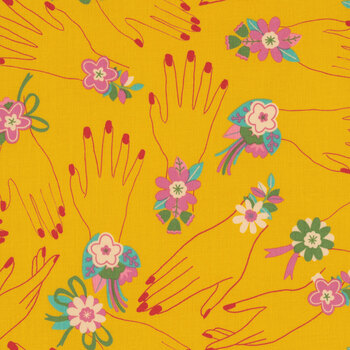 Corsage RS6058-11 Corsage Goldenrod by Ruby Star Society for Moda Fabrics
