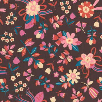 Corsage RS6059-13 Nosegay Eggplant by Ruby Star Society for Moda Fabrics